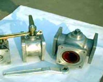 球閥、三通四位